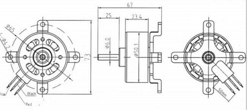 Brushless motorset 40er - brushless,