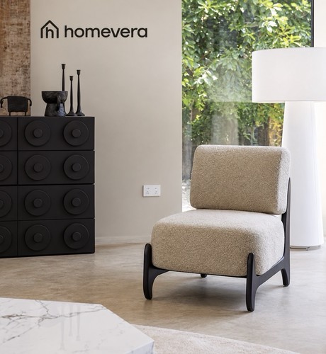 Homevera loungesessel bouclé - homevera,