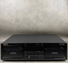 Onkyo TA-RW544 - Schwarz - Stereo Cassette Tape Deck - Doppel Kassettendeck