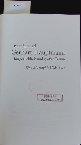 Gerhart hauptmann - gerhart,