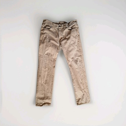 Jeans beige herren slim fit - beige,