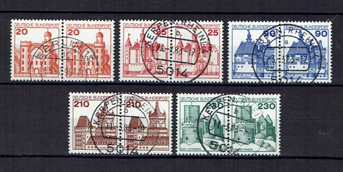 1978 brd waagerechte paare - waagerechte,