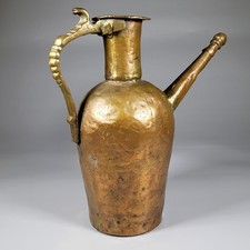 antik: ethno * massiv(1kg) afrik. Kupferkanne * stylisch * handmade *