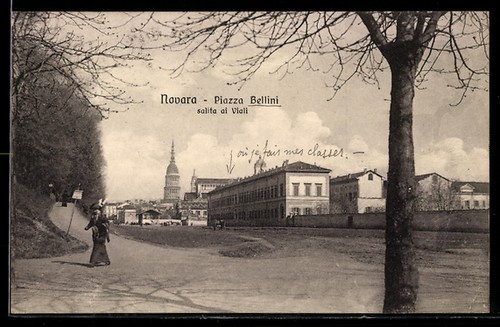 Novara piazza bellini - ak, novara,