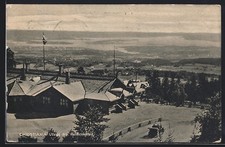 Christiania, Utsigt fra Holmenkollen, Ansichtskarte 1913 