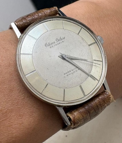 Citizen deluxe handaufzug uhr - citizen,
