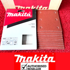 20xMakita 114 mmx101 - 1/4" Blatt Handflächenschleifer BO4561 BO4555 BO455 Hitachi 120er-Körnung