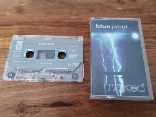 Blue pearl kassette tape - blue,