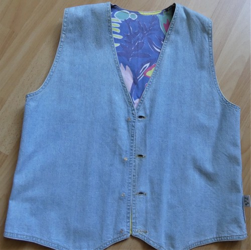 Jeans wende weste 164 uni - 164,