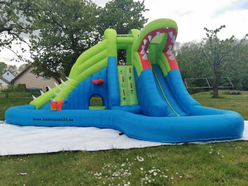 Wasserrutsche hüpfburg - wasserrutsche,