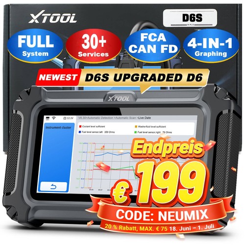 Xtool d6s kfz diagnosegerät - xtool,