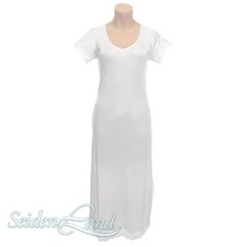 Seidenmix Kurzarm Nachtkleid