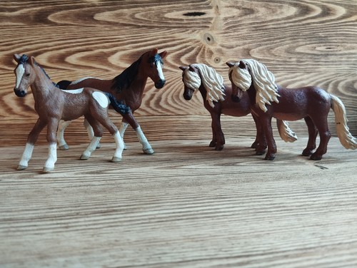 Schleich pferde konvolut - pferde, 4tlg