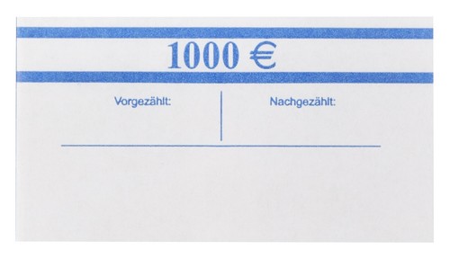 Euro banderolen für - 20,