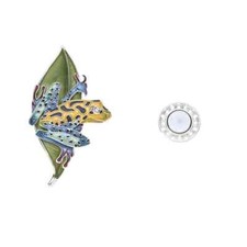 Brosche Anstecknadel Frosch