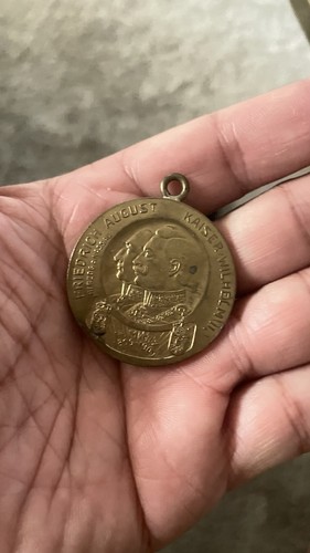 Medaille nassau 1909 wilhelm - medaille,