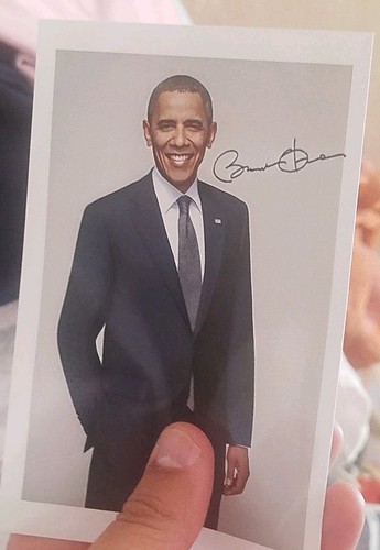 Autogramm politik barack - politik,