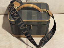 FENDI * Original Vintage Kosmetik Koffer Incl. Tragegurt,,DI Roma 1925‘‘