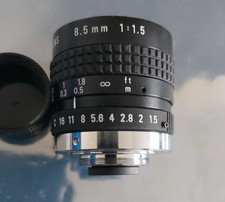 PENTAX TV LENS 8.5mm 1:1.5 Kamera Linse C-Mount cmount