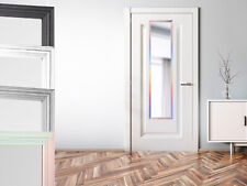 Schmaler Hängespiegel für Tür & Wand zum aufhängen Garderobenspiegel im Flur