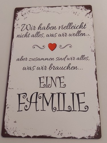 Holz schilder mit spruch neu - mit,