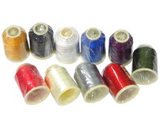 10 SPULE POLYESTER HÄKEL GARN
