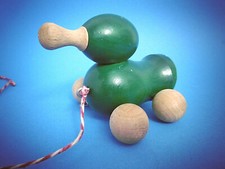 Nachziehspielzeug holz ente - nachziehspielzeug, "ente"