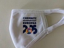 Waschbare Maske mit Aufdruck "Chemnitz Kulturhauptstadt Europas 2025"