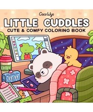 Little Cuddles: Coloring Book for Adults and Teens Featuring Cute Animal Friends