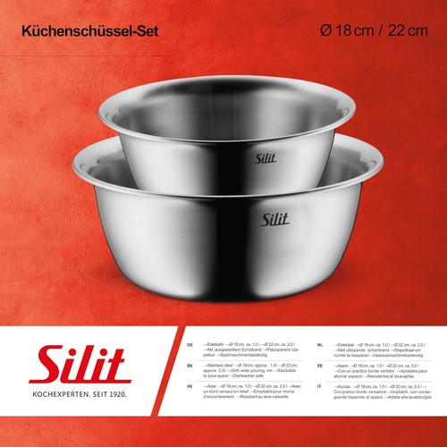 Silit küchenschüssel set - silit, küchenschüssel-set