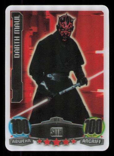 Darth maul force attax star - force,