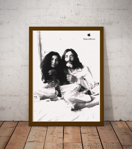 Poster apple - apple, think