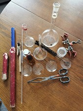 Chemie Labor Kolben Pipette Trichter Pipette Blaubrand Schott...