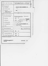 TRIUMPH BDG 125 H 1951 Krad Kfz-Brief Oldtimer Pappbrief