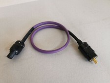 High End Power Cord Netzkabel / 1 Meter * Made in USA * Zustand gut