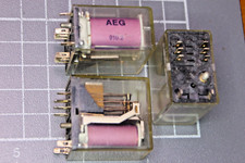 5 Stück  AEG Kammrelais