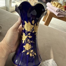 Vase Wunsiedel Bavaria Kobalt