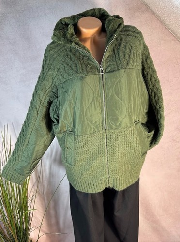 Damen jacke strick - stepp, kombi