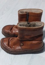 Vintage Camel Boots Leather