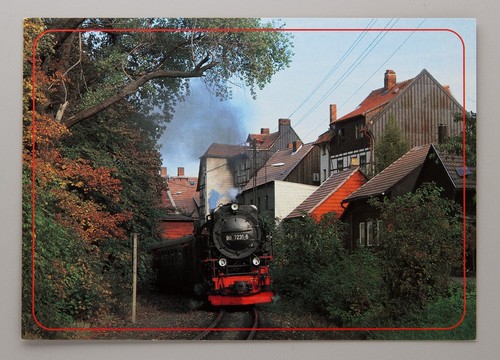 Postkarte dampflok 99 7231 - 99,