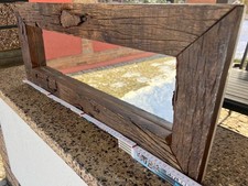 Wandspiegel, rustikaler