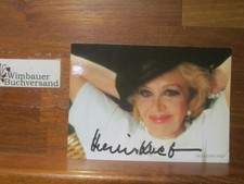 Original Autogramm Hildegard Knef (1925-2002) /// Autogramm Autograph signiert s