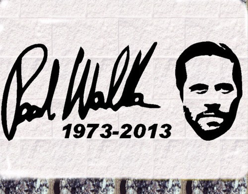 Paul walker autogramm - walker,