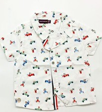 Süßes französisches Baby Kurzarm Hemd von Sergent Major Größe 9M 68 74 Hingucker