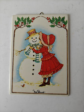 Vilbocard, Villeroy & Boch Postkarte aus Porzellan ca. 15 x 10,8 cm (3)