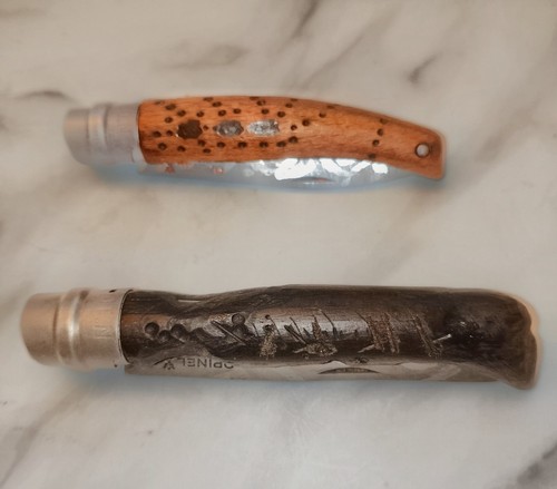 Zwei veränderte opinel - zwei,