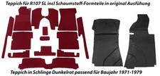 Teppich für Mercedes R107SL +
