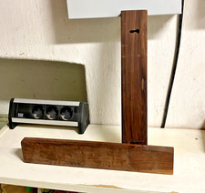 Messerblock magnetisch Echtholz (Eiche) zum Aufhängen (2 Stück ohne Messer)