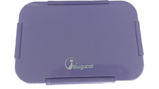 Bugucat Brotdose Kinder 5 Fächer 1300ML Auslaufsicher Lunchbox Bento Box Lila