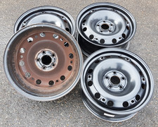 4x Stahlfelgen VW Polo 6R